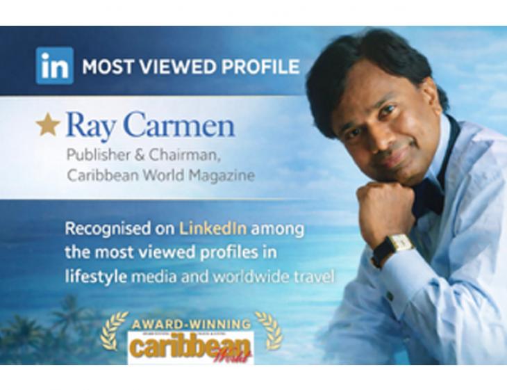 A Profile the World is Viewing :LinkedIn Recognition Reflects the Global Reach of Caribbean World
