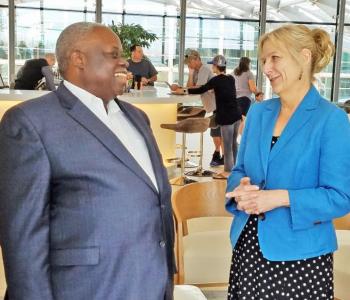 Kim Day chat with Kenneth E. Mapp in Denver